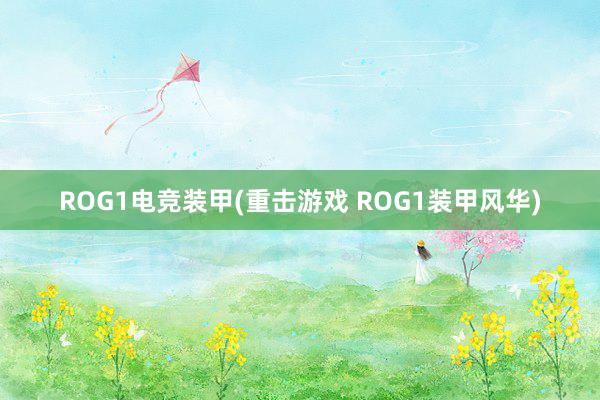 ROG1电竞装甲(重击游戏 ROG1装甲风华)